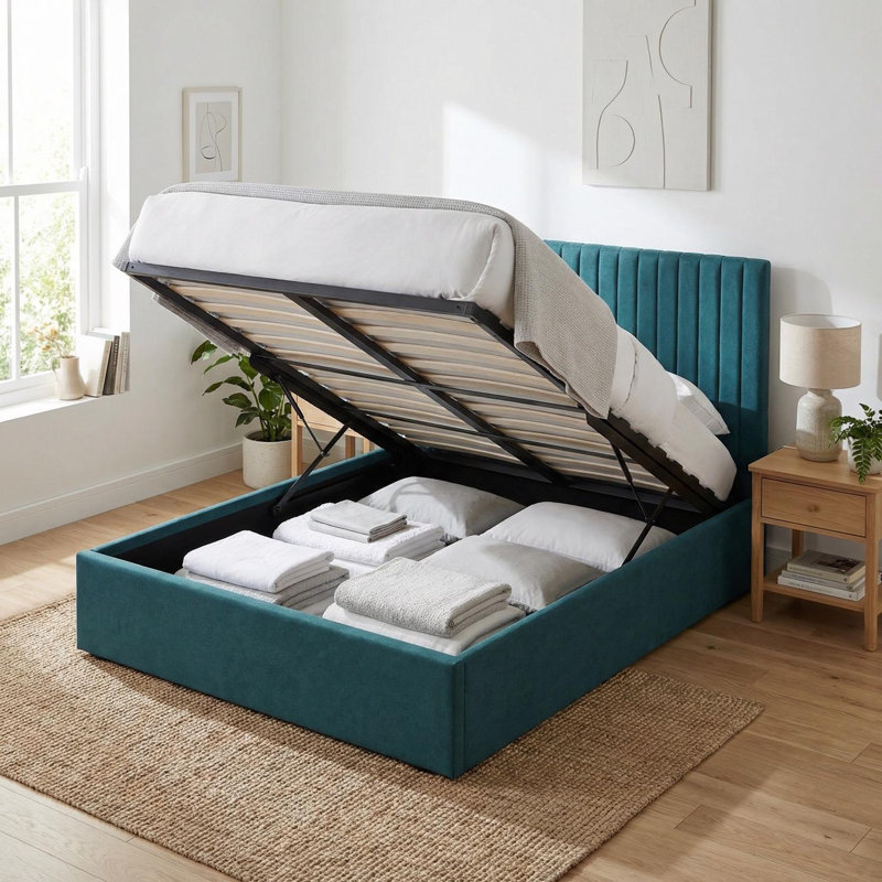 Upholstered Ottoman Bed