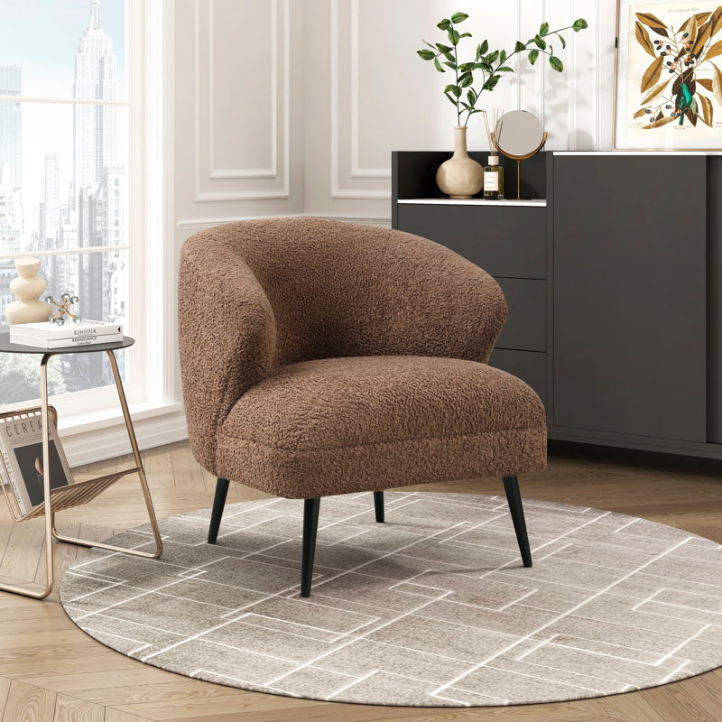 Coussin d'assise en mousse à haute densité Luxury, Brown