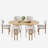 Oval Double Pedestal Kitchen Table Sets-291553871-285534582-285534580