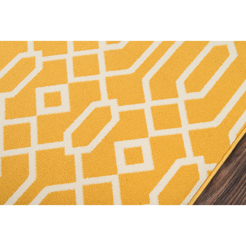 Gul Geometric Indoor / Outdoor Rug, Rectangle 1'8" x 3'7"