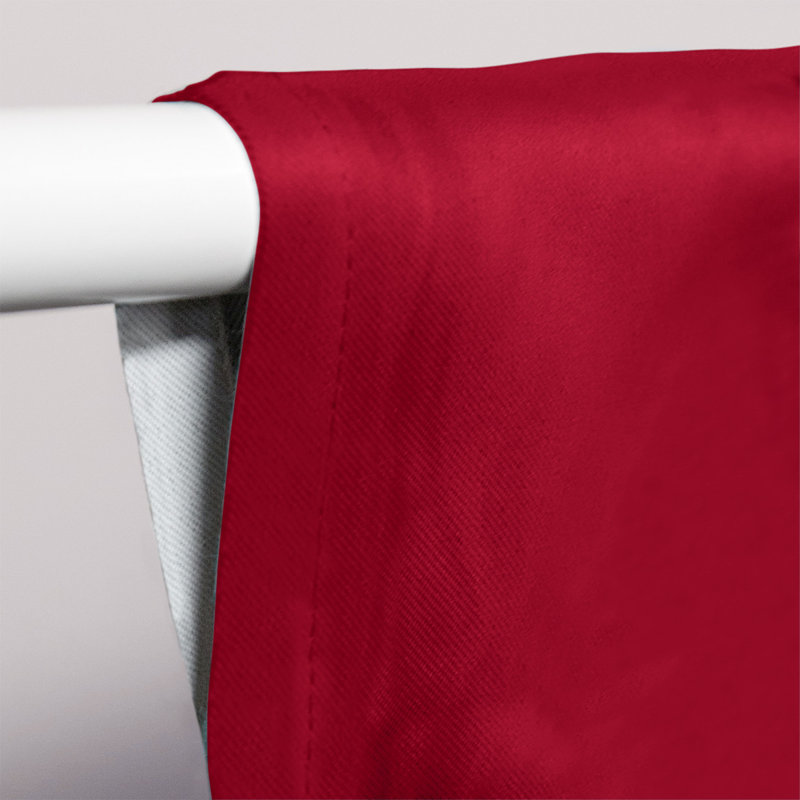 Mississippi Rebellion Sateen Room Darkening Curtain Single Panel, Red/Navy Blue/White