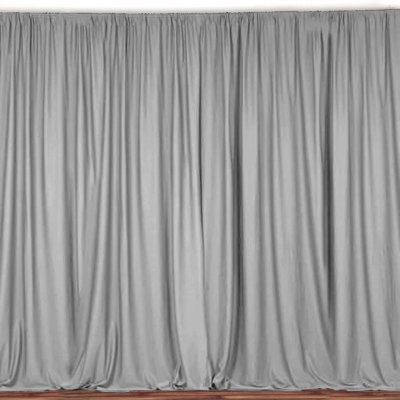Antion Semi Sheer Curtain Single Panel