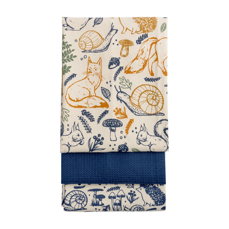 Woodland Tea Towels Kitchen Towel