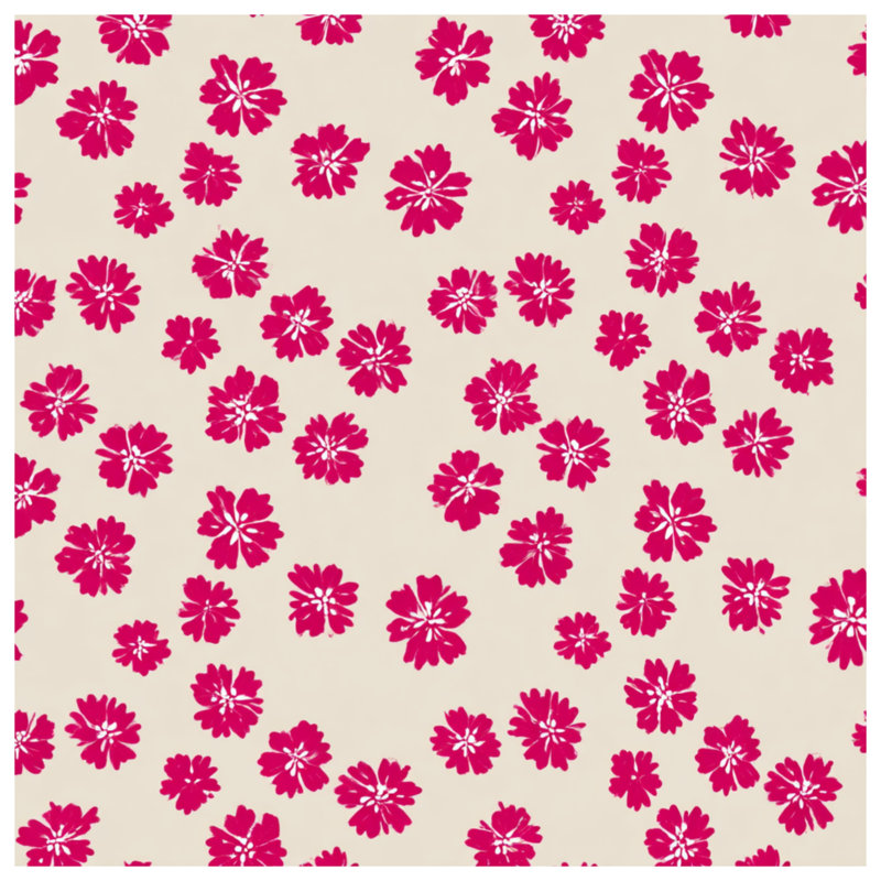 Tapisserie murale florale - motifs muraux décoratifs, H 68 po x l 80 po avec 4 œillets
