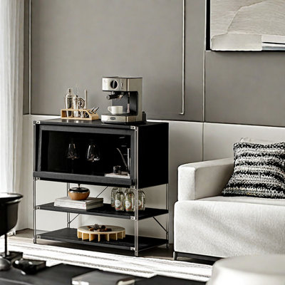 Armoire d'appoint moderne de style minimaliste