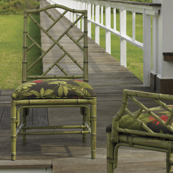 Island Estate Ceylon Side Chair, Cilantro