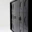 Buffet en bois massif noir