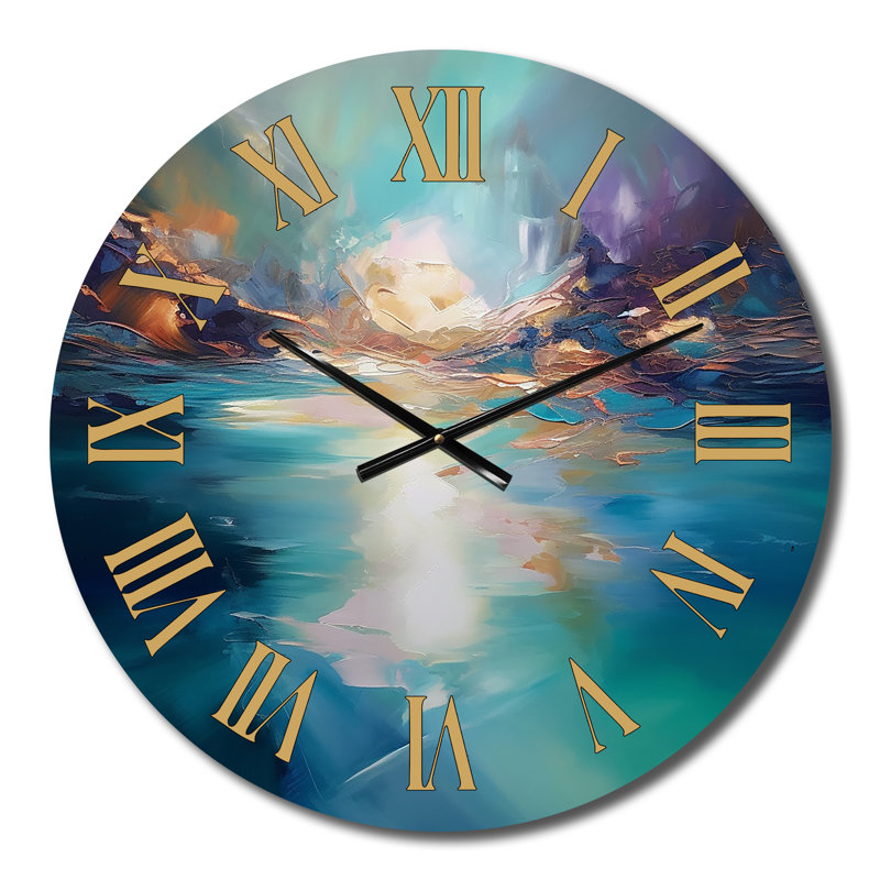 Horloge murale Lake Lake Serenity, Moyenne