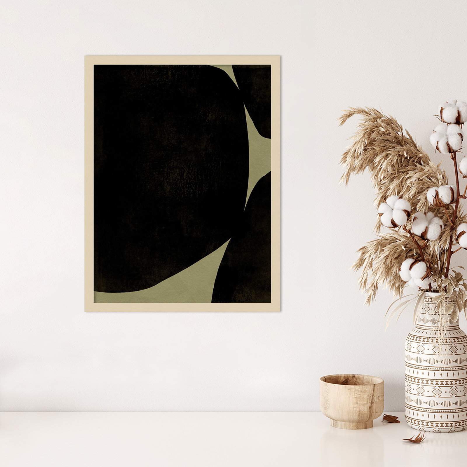 Heirloom Orbs I by Jacob Green, Brown, 25" H x 19" W x 1" D