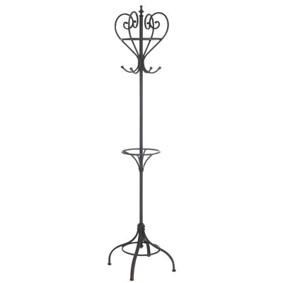 Parthena Iron Freestanding Coat Rack