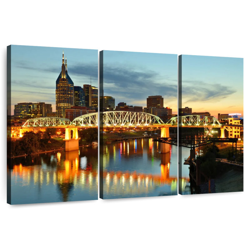 Pont Seigenthaler, Nashville, H 24 po x l 38 po
