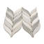 Carreau de mosaïque murale en céramique 2 "x 3" Divine Sprig (0,86 pi. Ca. / feuille)-52031365