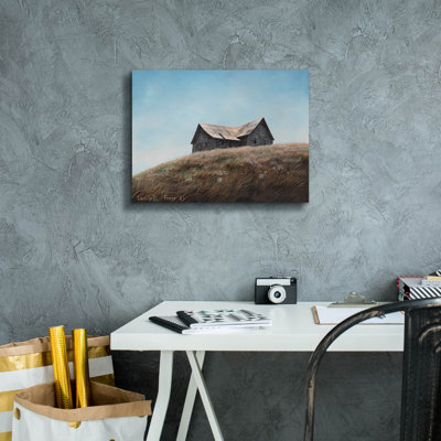  'Up On A Hill' by Campbell Frost Canvas Wall Art, 16" x 12"