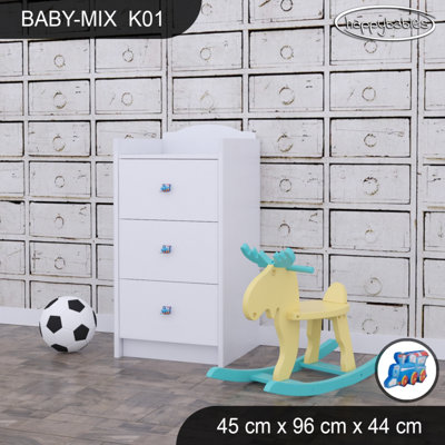 Baby Mix Kids 3 - Drawer Dresser