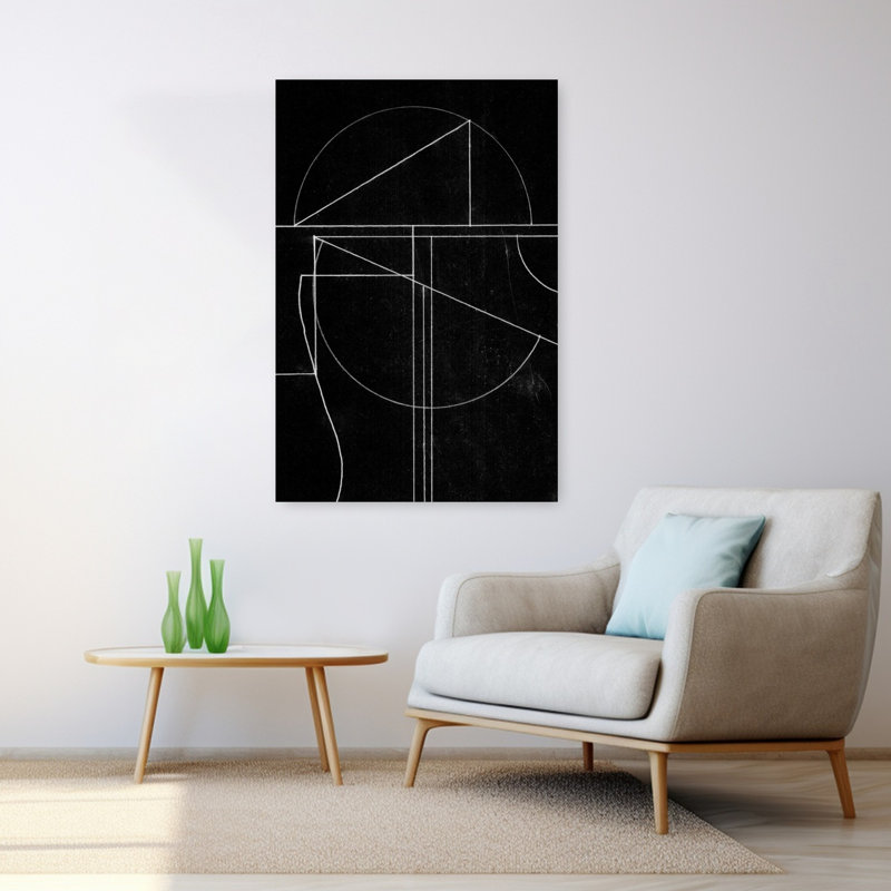 Art contemporain contemporain abstrait, H 48 po x l 32 po