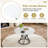 Dining Tables (table Only, No Chairs, Complete With Top And Legs), 47.3 Inch Mdf Marble Top, Modern Industrial Kitchen Home