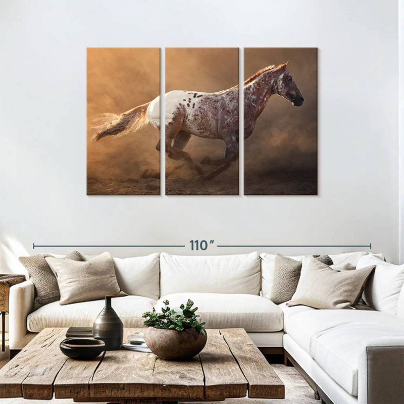 Cheval Bramalo Fast Appaloosa, H 48 po x l 74 po