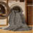 Machine Washable Solid Gray Area Rug-1231555288