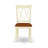 3 Piece Dining Table Set for Small Spaces Contains a Round Dining Room Table with Pedestal and 2 Wood Seat Chairs, Linen White-748710716-682170271-700968732