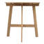 Airdrie Acacia Folding Outdoor Balcony Table , 70cm cm W 45cm cm D
