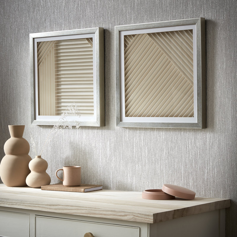 Art for the Home Linear Luxe Set of 2 Framed Prints