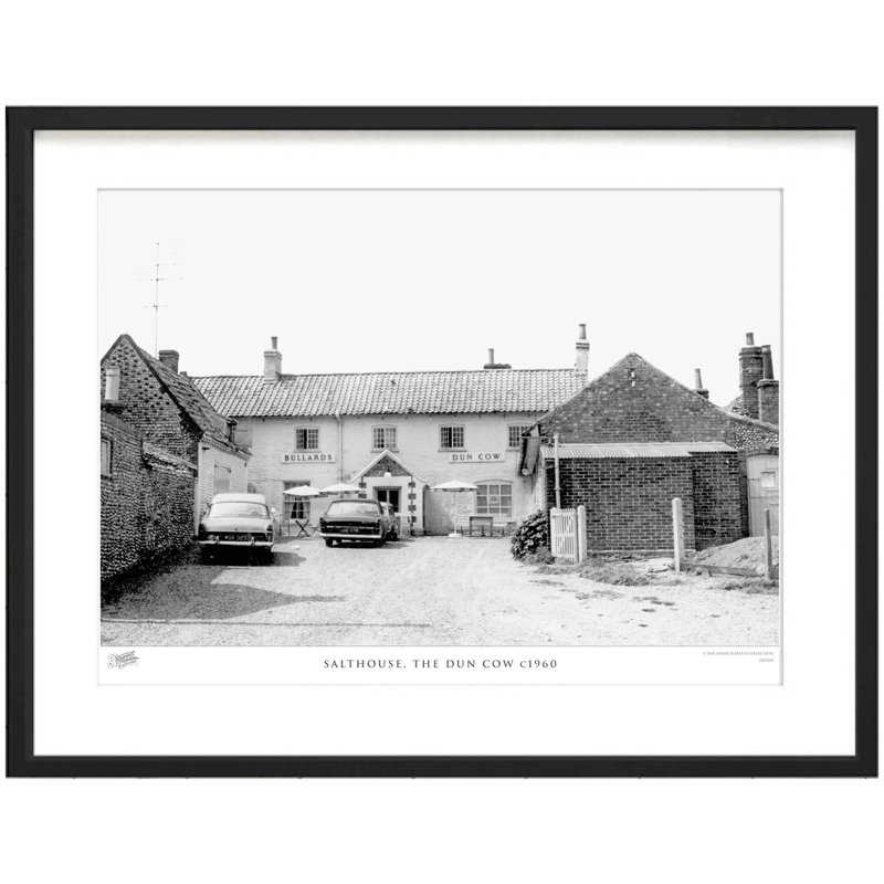 Salthouse, The Dun Cow C1960 by Francis Frith - Single Picture Frame Print, 40cm H x 50cm W x 2.3cm D