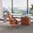 Rectangular Solid Wood desks-107440871-107440872