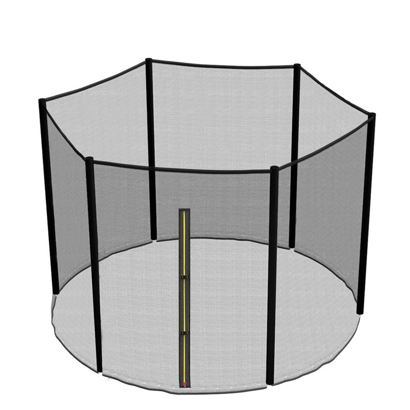 Cumby Replacement Trampoline Safety Net Enclosure Surround Netting 10FT - 6 Pole