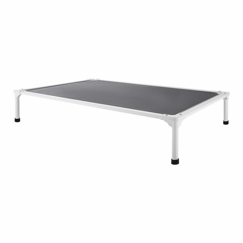 Lit surélevé pour grand chien avec lit surélevé portable TG Meslin, 46.46, Gray