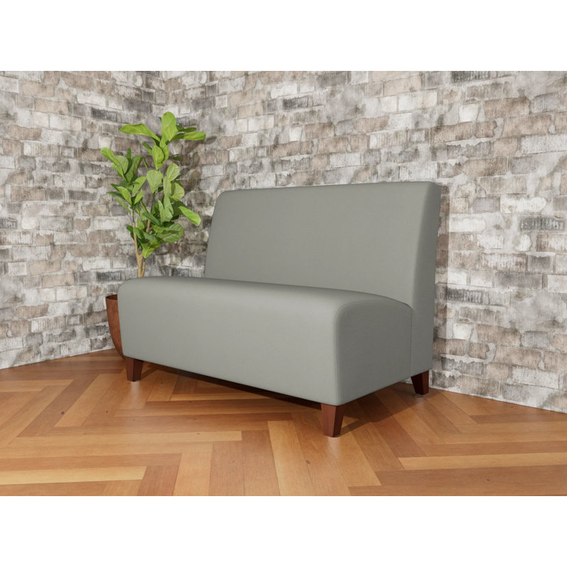 Causeuse sans accoudoirs Ravenna, Bois de noyer, Patriot Plus