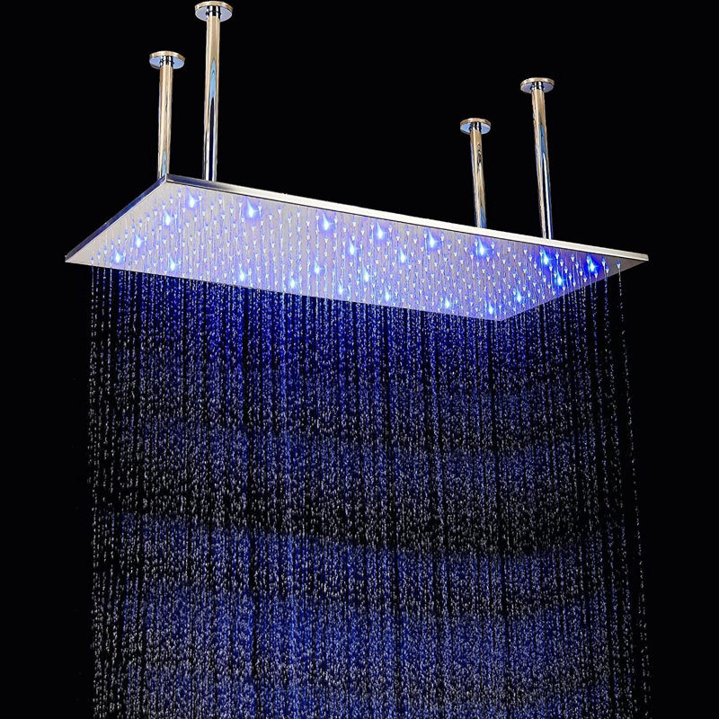 Pluie Celling 1,8 GPM GPM, Nickel brossé