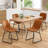 Ipke Faux Leather Upholstered Dining Chair-1138245487