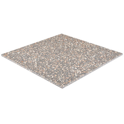 Terra Italia 23,62 po. X 23,62 po. Terrazzo adouci pour plancher et mur (3,87 pieds carrés / chaque)