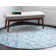 Tapis bleu clair Oberon