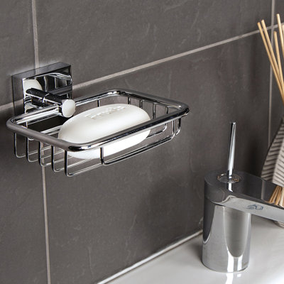Chester Zinc Soap Dish Bathroom Tray Tumbler