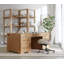 Retreat Wide Geometric Bookcase
