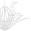 Lustre blanc sable 9 lumières Tallulah
