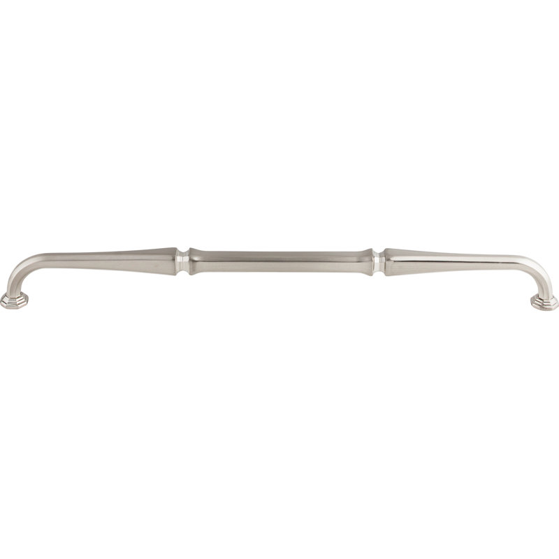 Chareau (R) 12" Center to Center Bar Pull, Brushed Satin Nickel