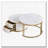 Round Nesting Coffee Table with Drawers