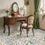 Rectangle Floral Washable Area Rug-1149824850-1149824851