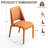 Saddle Leather Dining Chair-1212384836