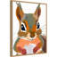 «Squirrel» par Iniyah, reproduction d'art sur toile encadrée-912424193