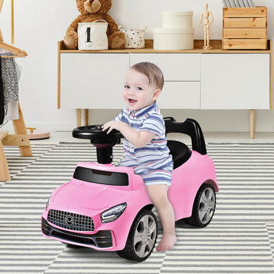 Voiture à pousser pour enfants du pied au sol