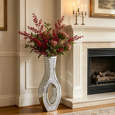 Glass Floor Vase 1