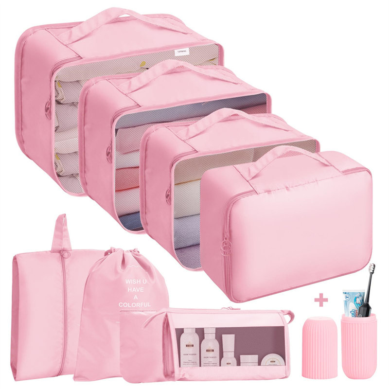Rebrilliant Fabric Storage Bag, Pink
