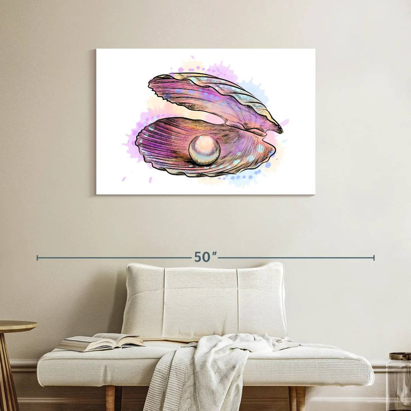 Pearl Oyster, 26" H x 39" W