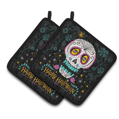 Caroline's Treasures Halloween Polyester Potholder