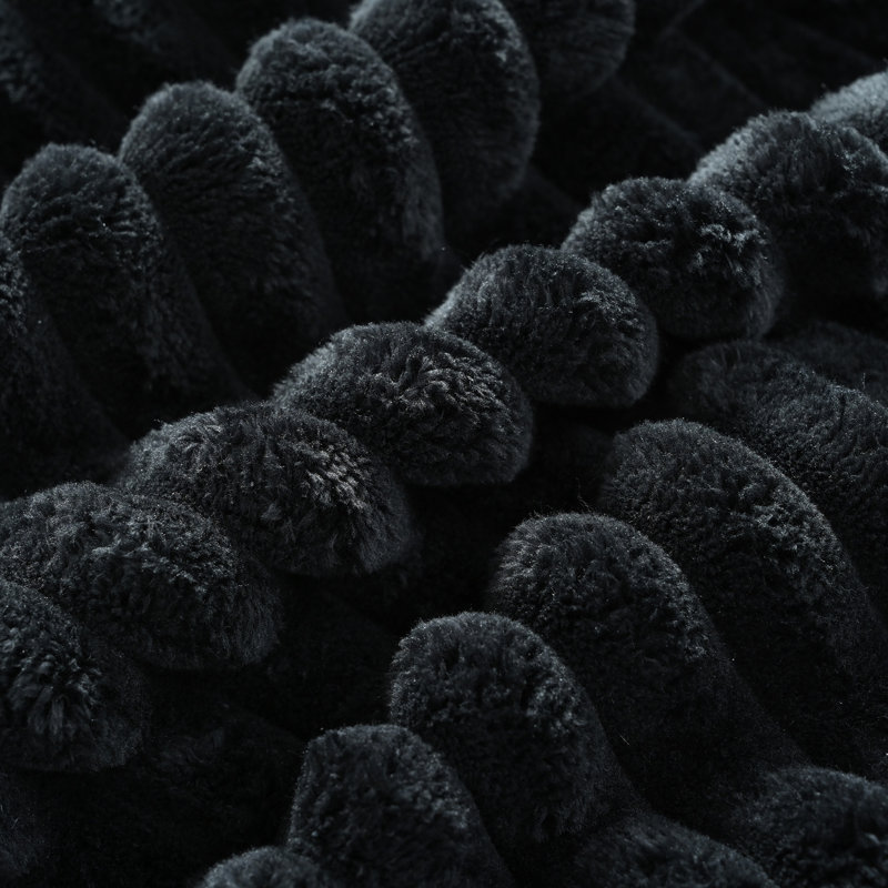 Canapé-lit 86,5 po, Noir