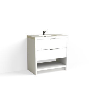 Vue 36" W Freestanding Single Bathroom Vanity