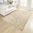 Next Generation Solid Off White Area Rug